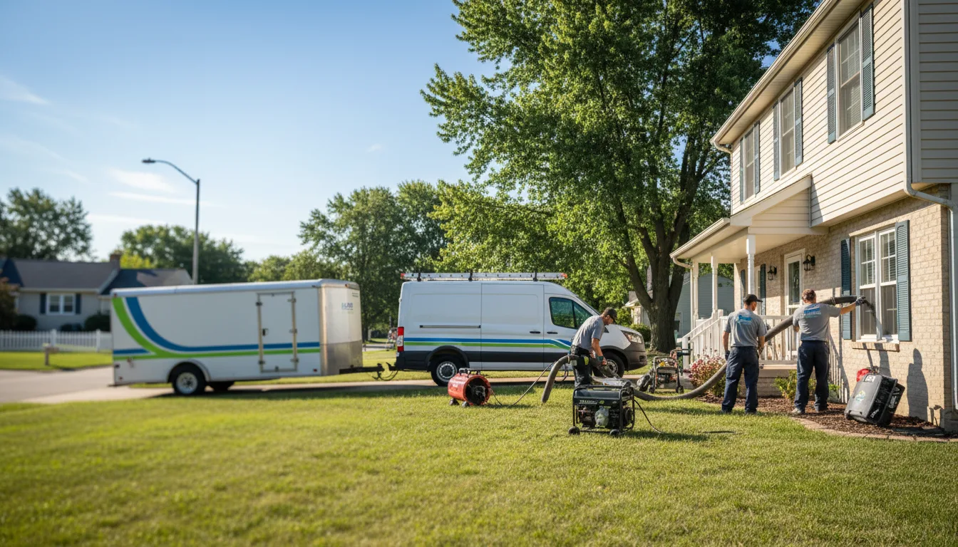 Flooded Basement Restoration And Cleanup With Repair in Hamburg, NY near me